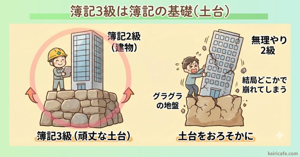 簿記3級は簿記の基礎